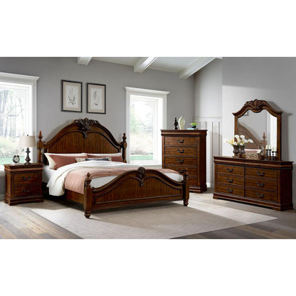 Coppola King Bed in Cherry