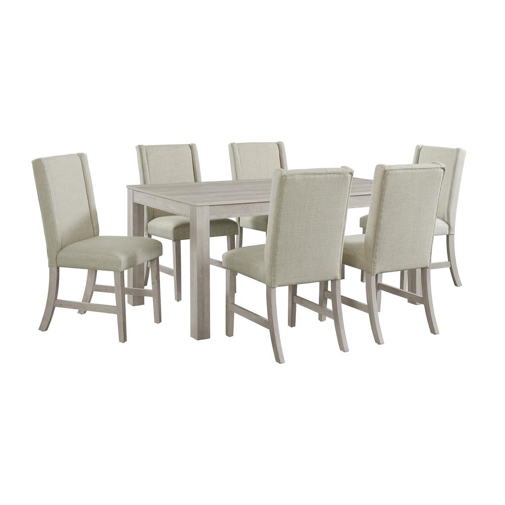 Holmes Rectangular Dining Table in White
