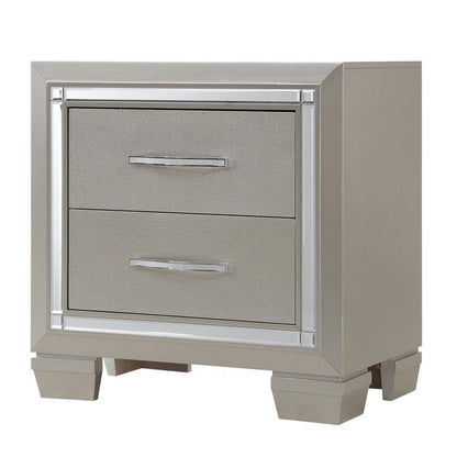 Glamour Queen Platform Storage  5PC Bedroom Set
