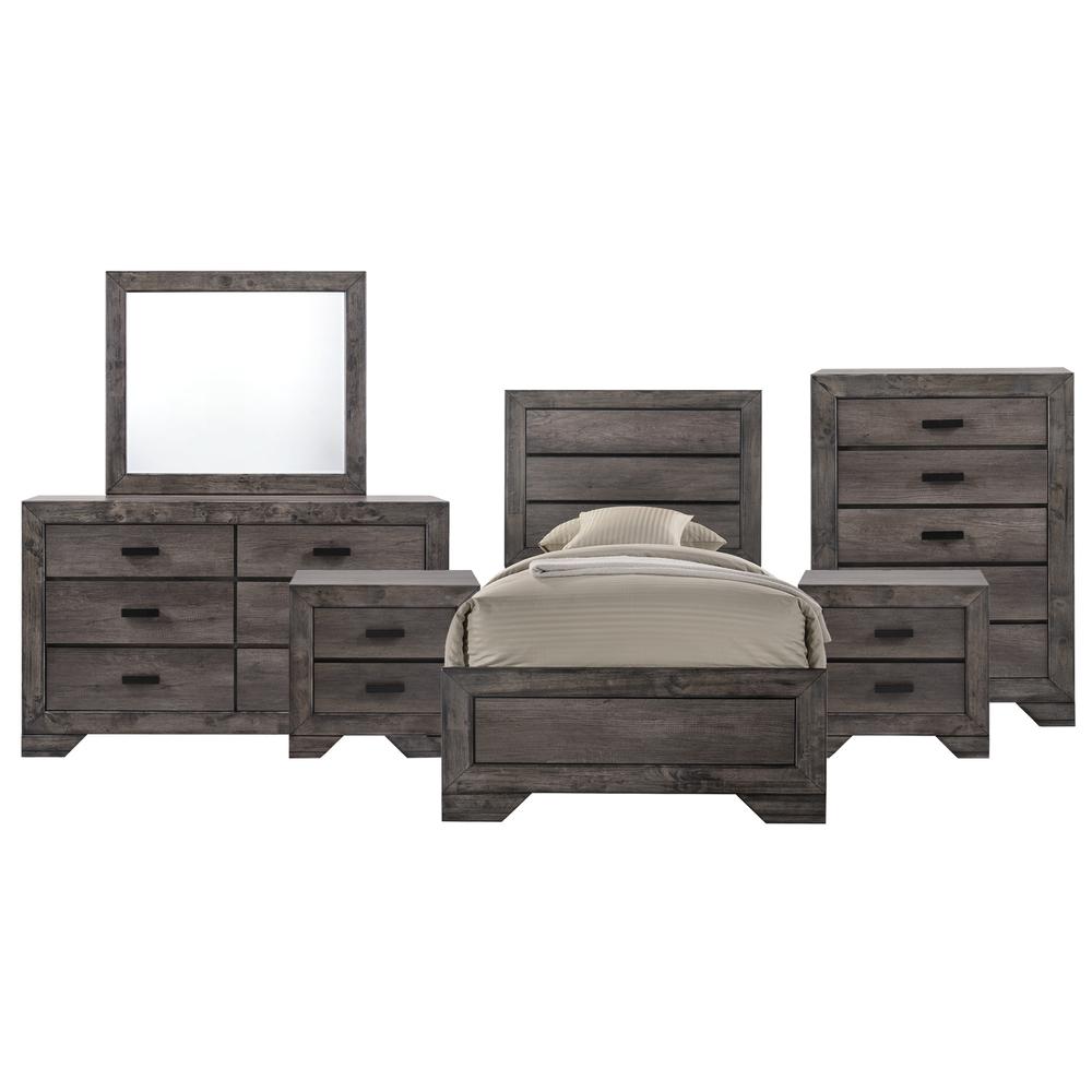 Grayson Youth Twin Panel 6PC Bedroom Set