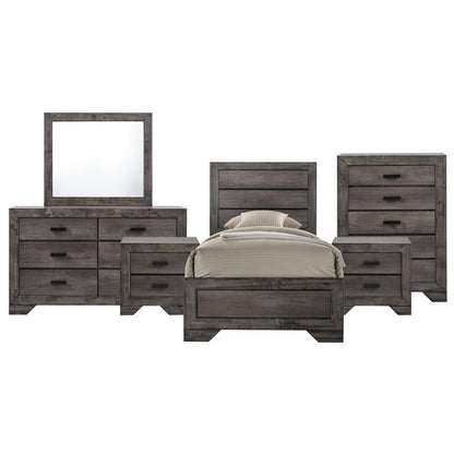 Grayson Youth Twin Panel 6PC Bedroom Set