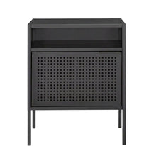 Modern Nightstand with USB Charging Port, Bedside End Table for Bedroom,Gray