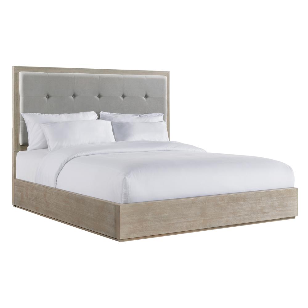 Cadia King Bed in Grey