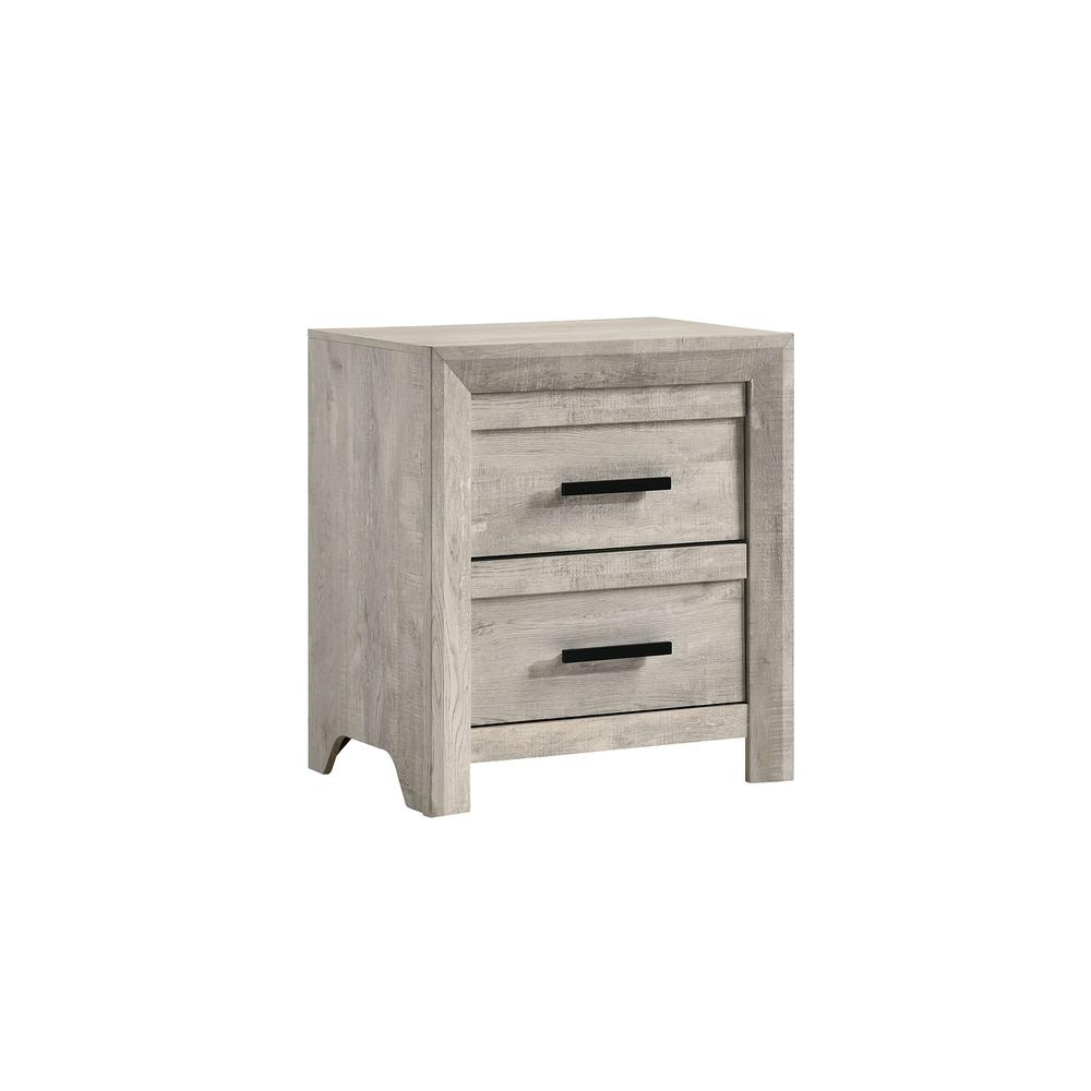 Keely Queen Panel 3PC Bedroom Set in White
