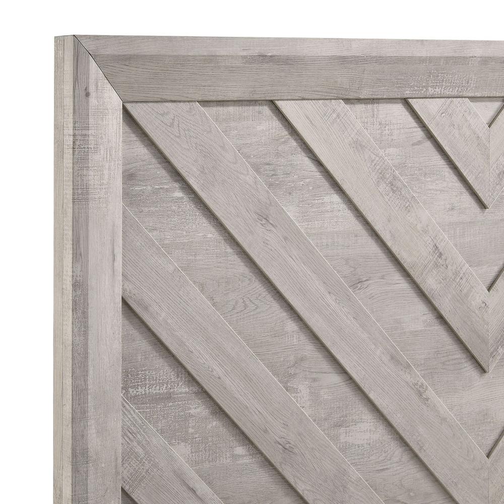 Keely Queen Panel 3PC Bedroom Set in White