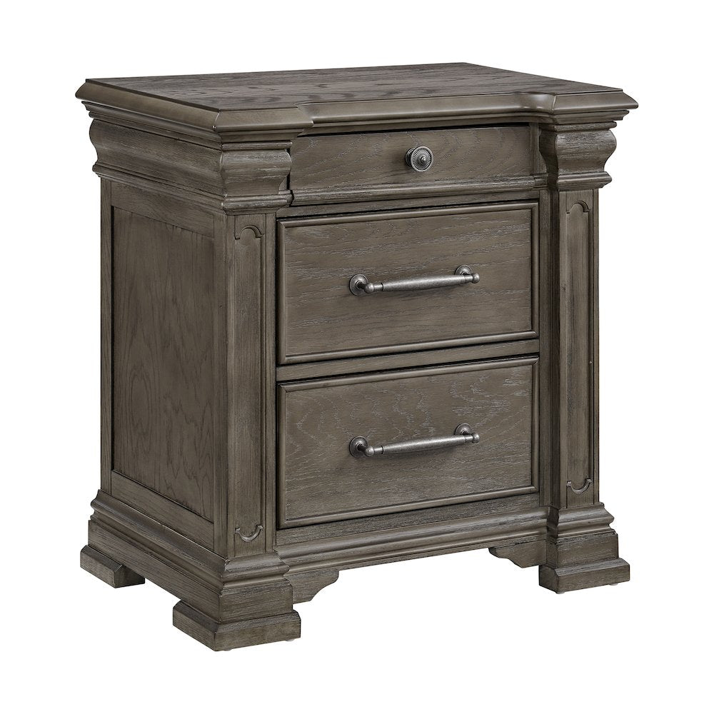 Paterson  Queen Storage 5PC Bedroom Set in Grey