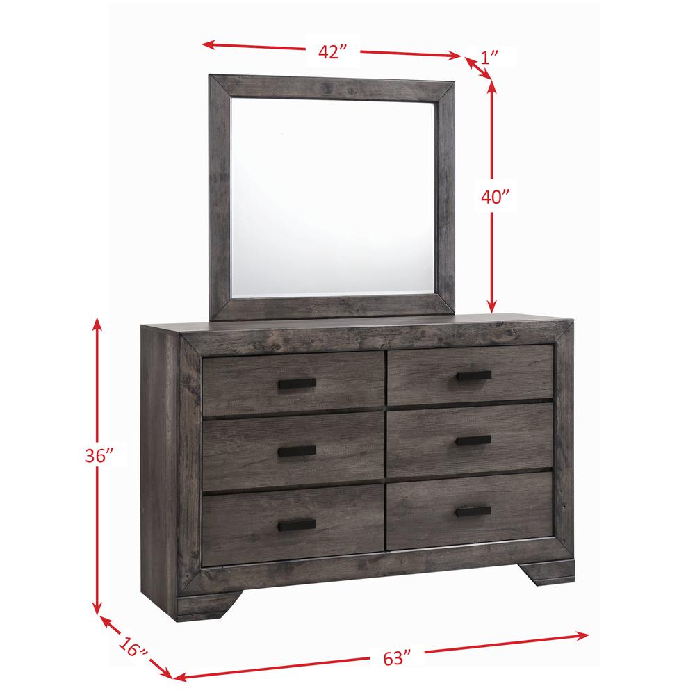 Grayson King Panel 6PC Bedroom Set