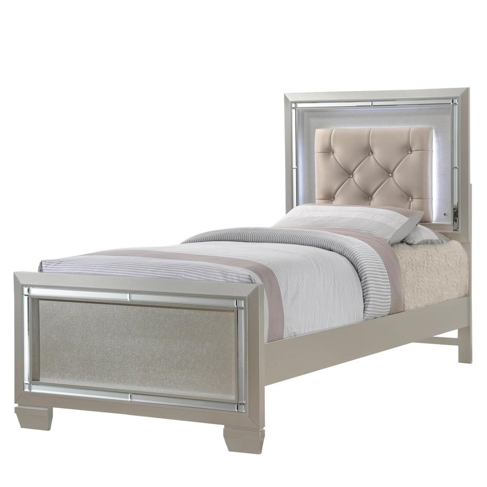 Glamour Youth Twin Platform 6PC Bedroom Set