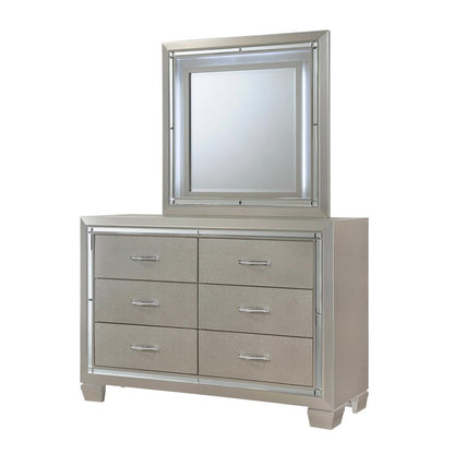 Glamour Youth Twin Platform 6PC Bedroom Set