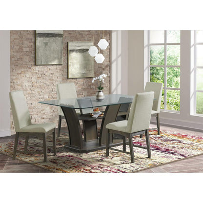 Simms Rectangular Dining Table in Walnut