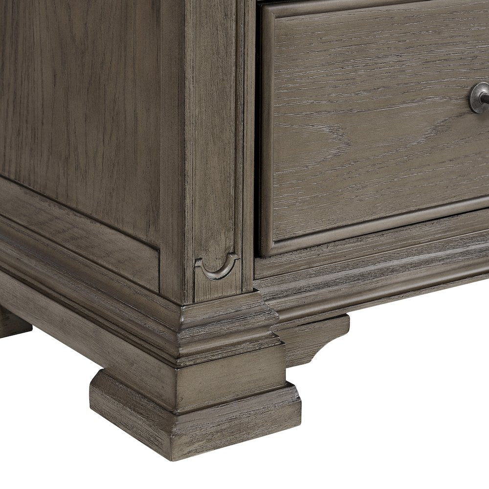 Paterson  Queen Storage 5PC Bedroom Set in Grey
