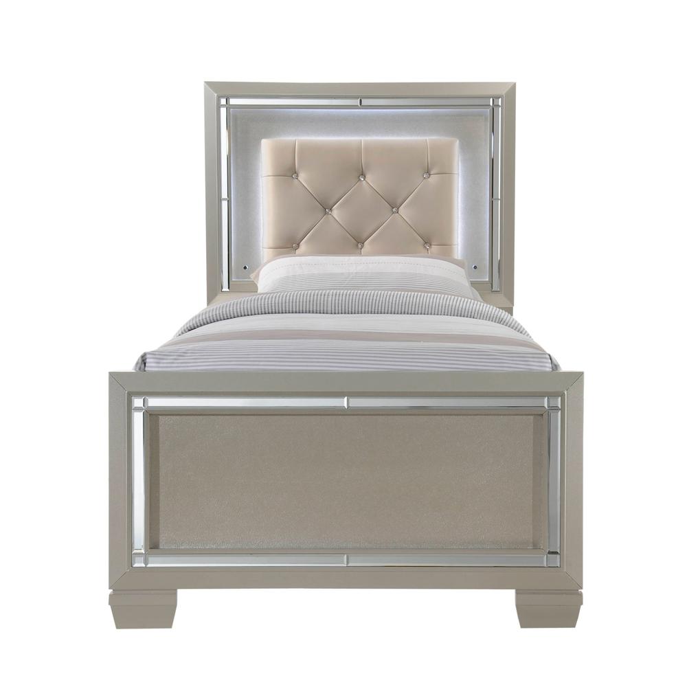 Glamour Youth Twin Platform 6PC Bedroom Set