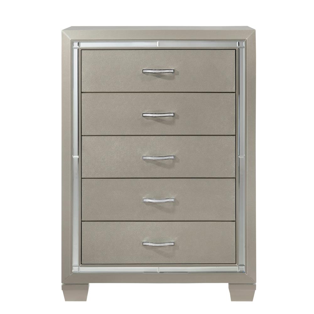 Glamour Youth Twin Platform 6PC Bedroom Set