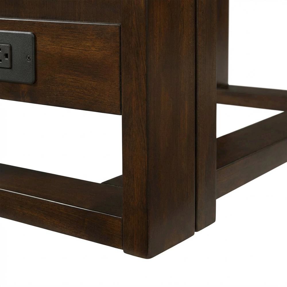 Solid Wood Square Pub Table, Stools Traditional Counter Height Bar Table