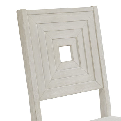 Rhiannon Dining Side Chair in Antique White (2 Per Carton)