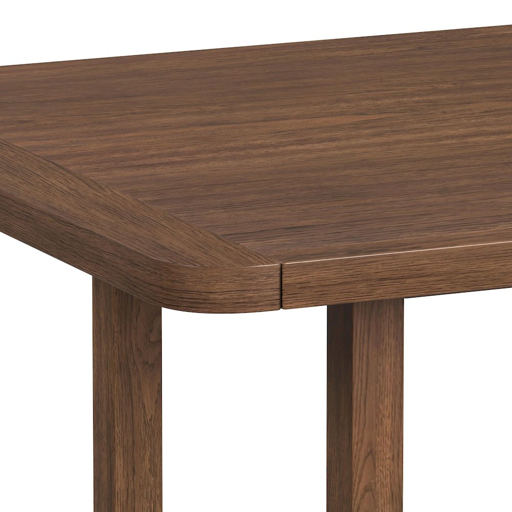 Thorin 7PC Counter Height Dining Set Brown-Table, Four Chairs and Two UPH Chairs