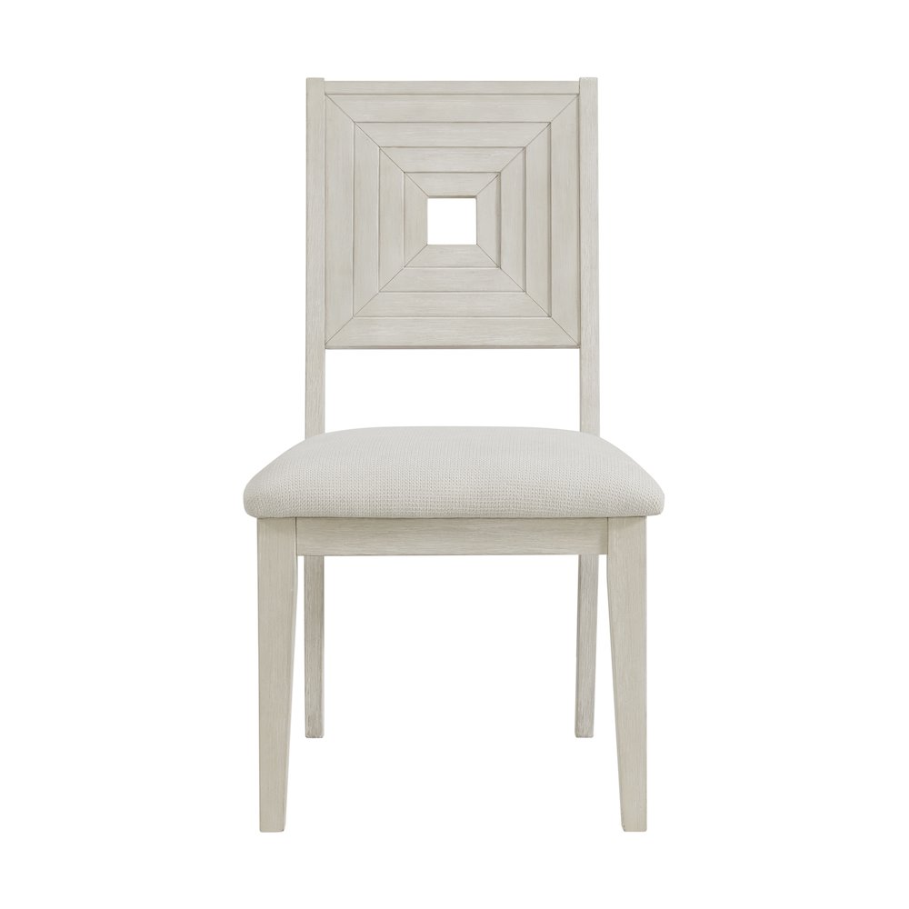 Rhiannon Dining Side Chair in Antique White (2 Per Carton)