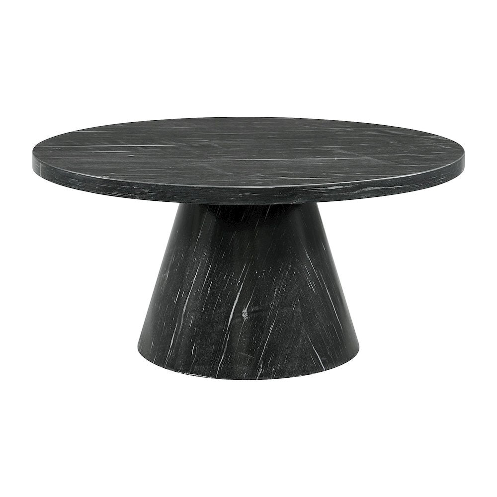 Odette Round Occasional Coffee Table Complete in Grey