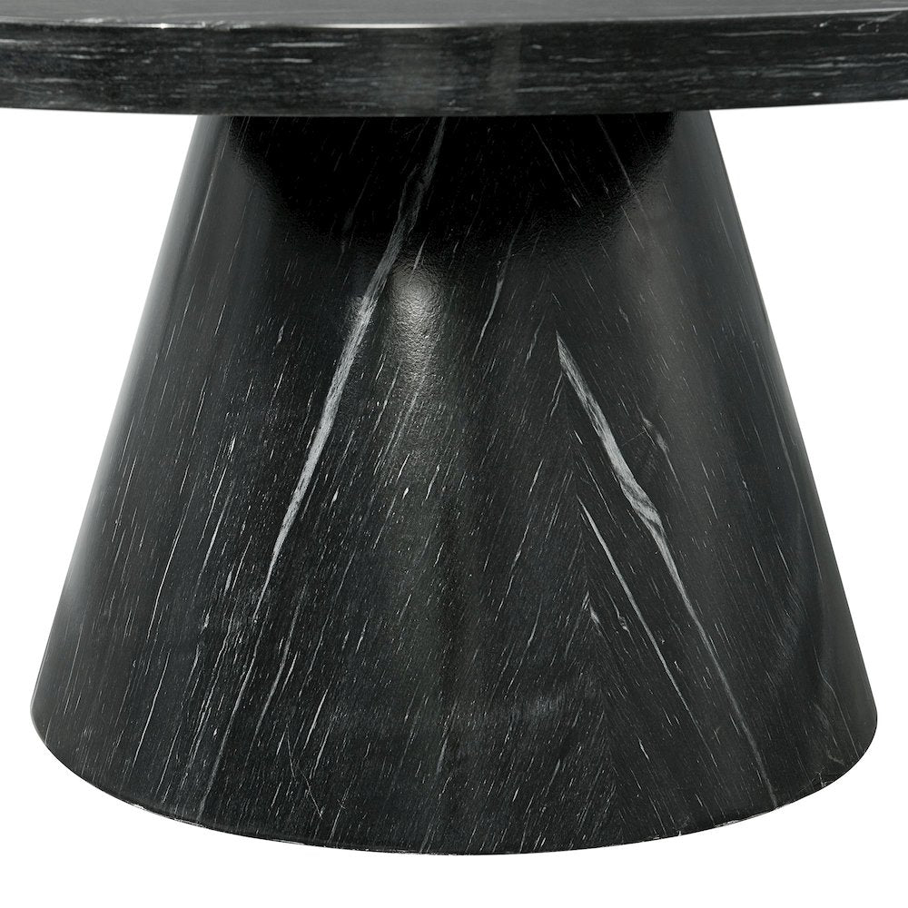 Odette Round Occasional Coffee Table Complete in Grey