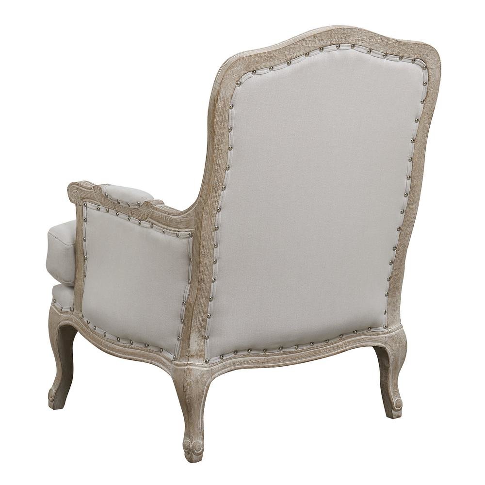 Gray Upholstered Accent Chair for Living Room or Bedroom Comfort Seating