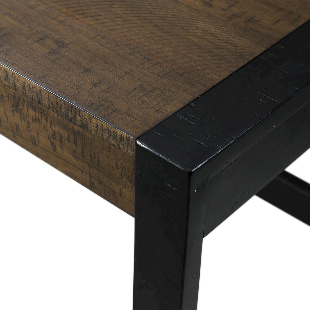 Brown Multipurpose Bar Table Set with Stools for Kitchen or Living Room