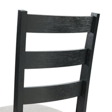 Compact Drop Leaf Dining Set with Table and Two Chairs in Gray Finish