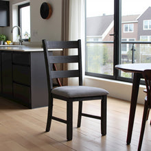 Compact Drop Leaf Dining Set with Table and Two Chairs in Gray Finish