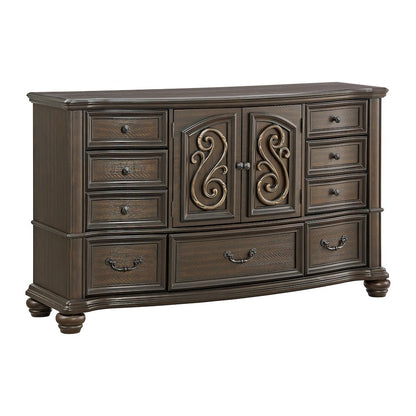 Brunswick 7-Drawer Dresser in Mahogany