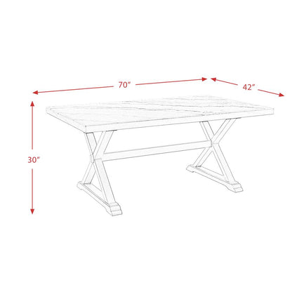 Landon Marble Dining Table