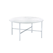 Elegant Coffee and End Table Set for Living Room, 3-Piece Chrome Finish