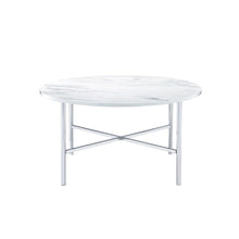 Elegant Coffee and End Table Set for Living Room, 3-Piece Chrome Finish