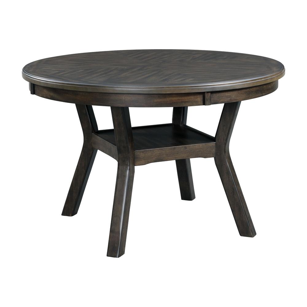 Walnut Acacia Wood Standard Height Dining Table