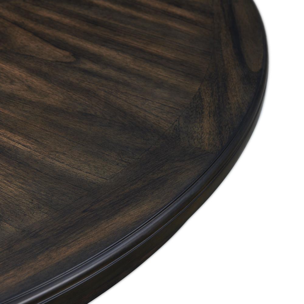 Walnut Acacia Wood Standard Height Dining Table