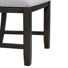 Elegant Wooden Dining Chair Set in Walnut Finish for Kitchen and Dining