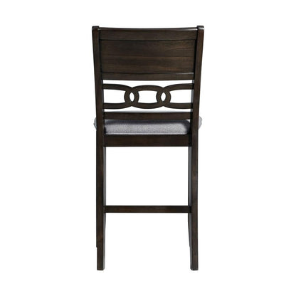 Taylor Counter Height 5PC Dining Set-Table and Four Side Chairs in Walnut