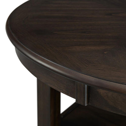 Taylor Counter Height 5PC Dining Set-Table and Four Side Chairs in Walnut