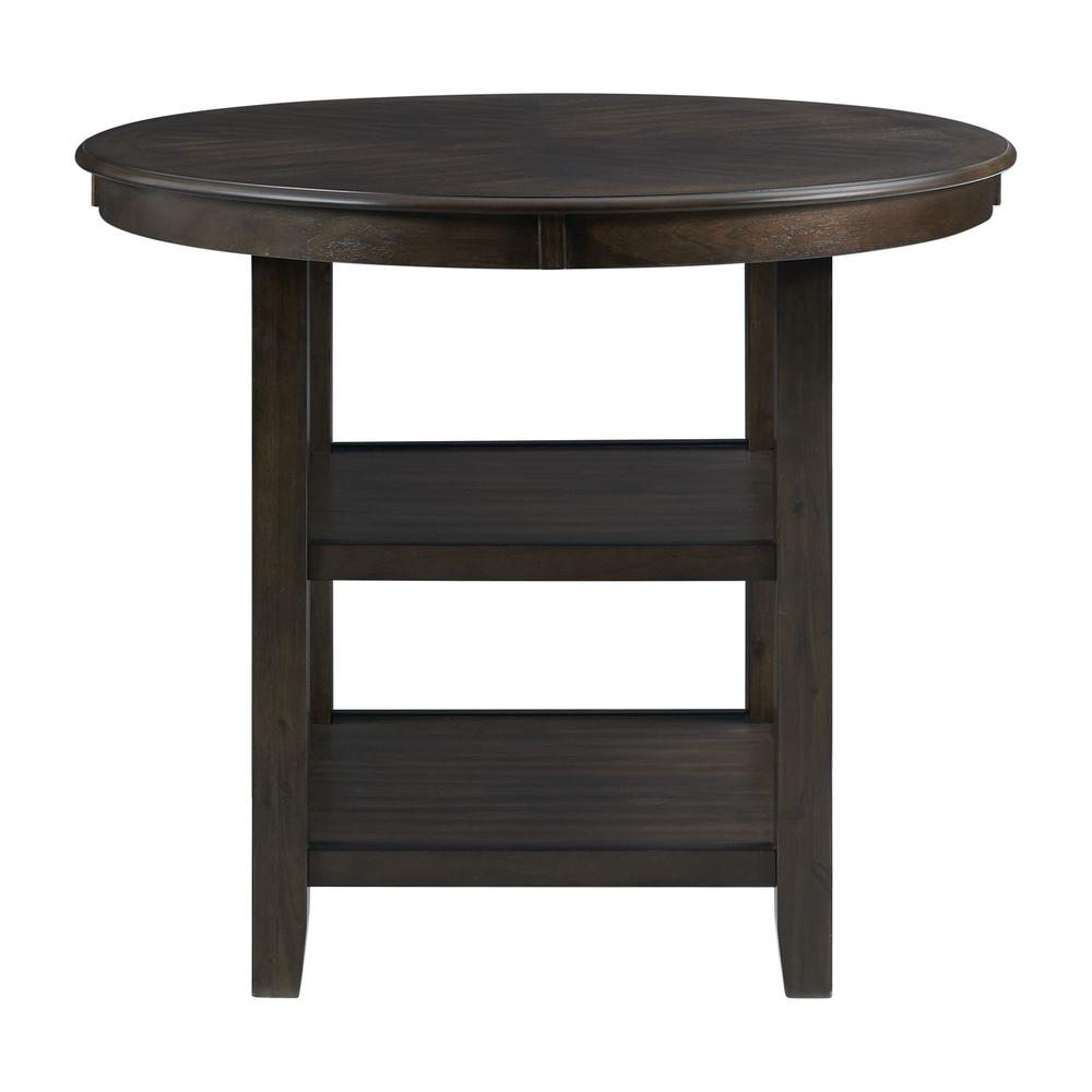 Counter Height Dining Table in Brown for Kitchen and Dining Room Use