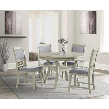 Picket House Furnishings Taylor Standard Height Side Chair Set in Bisque