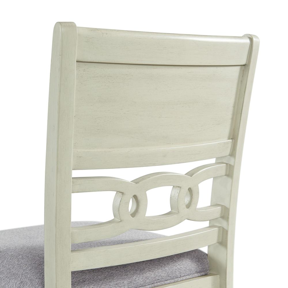 Picket House Furnishings Taylor Counter Height 5PC Dining Set-Table and Four Side Chairs in Bisque