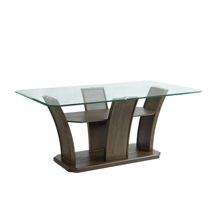 Simms Rectangular Dining Table in Walnut
