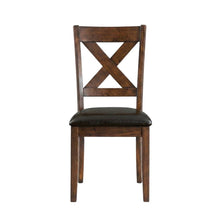 Polyester Transitional Style Standard Height Dining Side Chair, Espresso