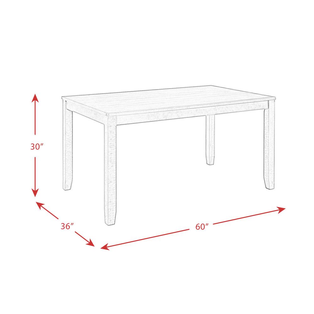 Powell 7PC Dining Set-Table & Six Chairs