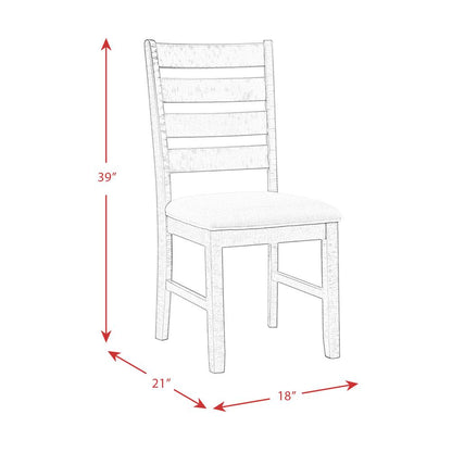 Powell 7PC Dining Set-Table & Six Chairs