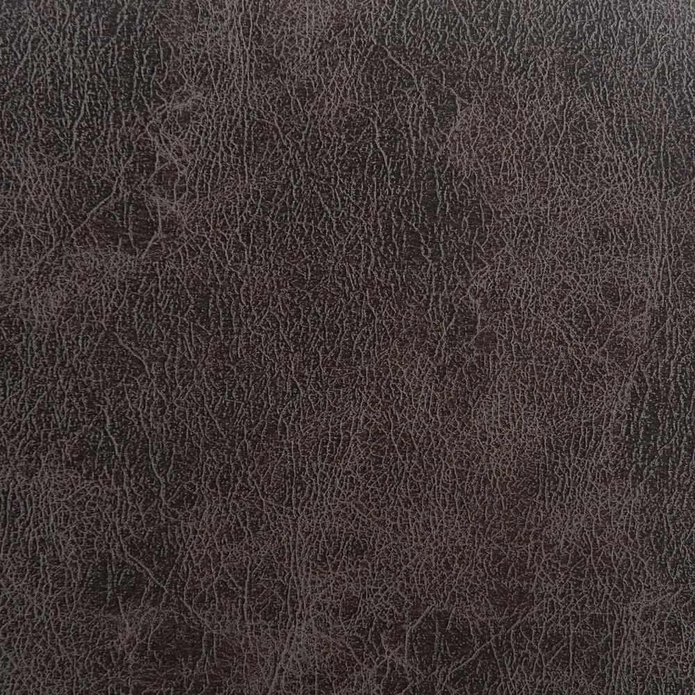 Brown Tall Back Upholstered Dining Chairs Set of 2 with Foam Cushion