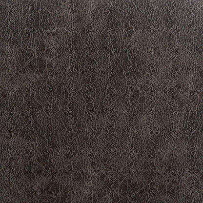 Brown Tall Back Upholstered Dining Chairs Set of 2 with Foam Cushion