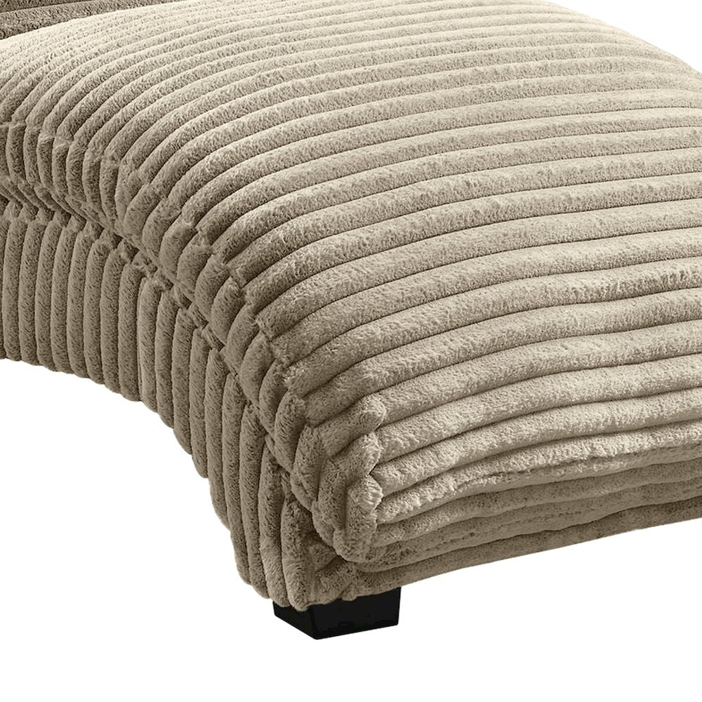 Victoria Chaise in Masis Taupe