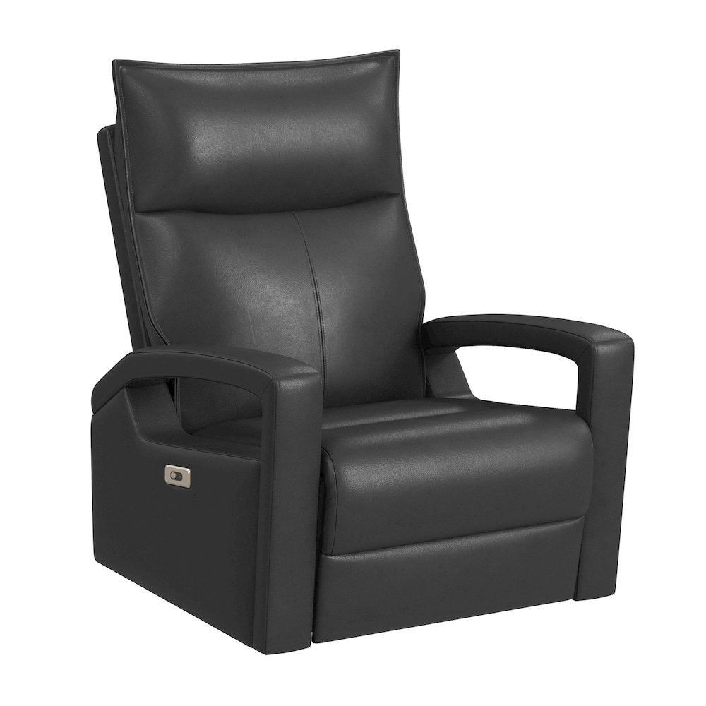 Barnard P1 Recliner with Glider and Swivel in Del Mar Grey