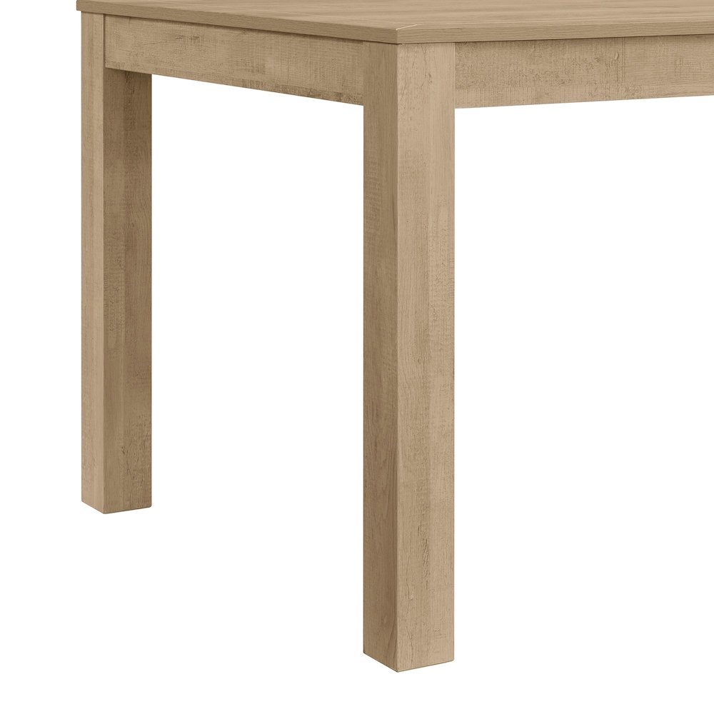 Holmes Rectangular Dining Table in Brown