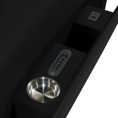 P3 Power Glider Recliner, Ipad holder, wireless charger, USB in Aline Black