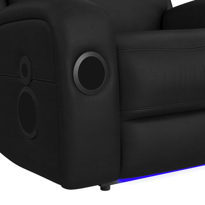 P3 Power Glider Recliner, Ipad holder, wireless charger, USB in Aline Black